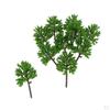 10 Pieces Model Trees Mini Scenery Landscape Architecture Train Railroad