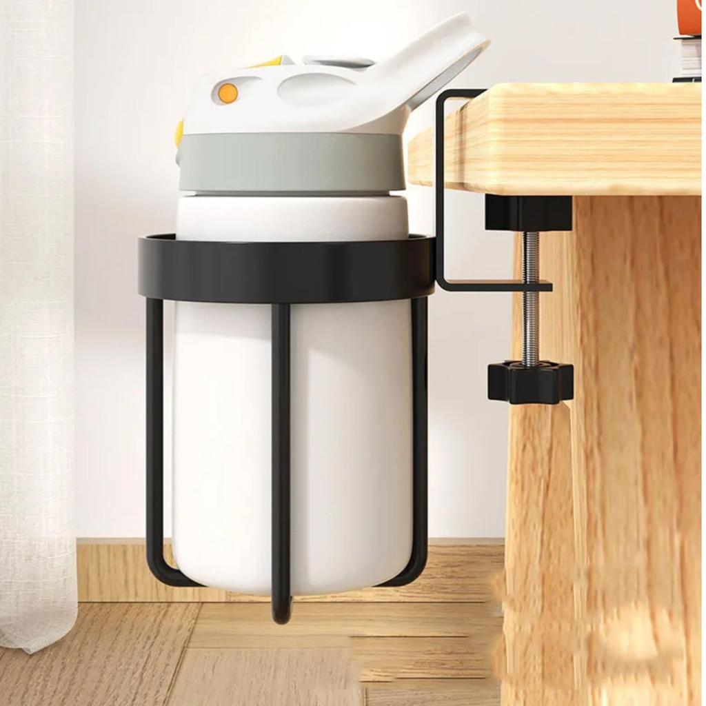 Keep Your Desk Tidy with This Deep Cup Holder for Paper Cups, Water Bottles, Tumblers, and Other Small Items, Preventing Them from Tipping Over.