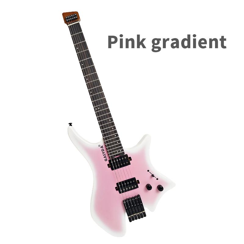 Entry-Level Rock Electric Guitar with Solid Wood & Carbonized Neck