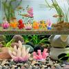 Aquarium Artificial Coral Landscape Ornaments Garden Fish Tank Decor Resin Reef Rock Making Simulation Starfish DIY Background