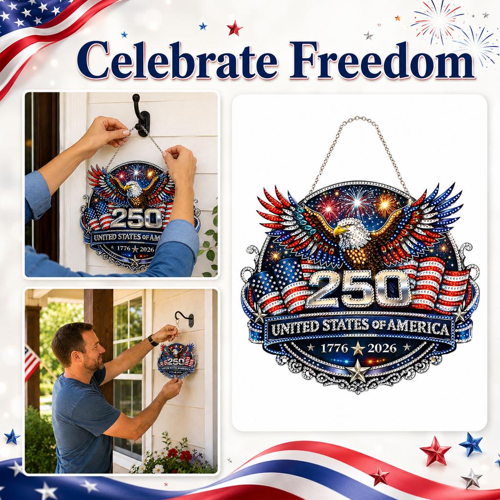 Pendant Kit for 0th Independence Day Celebration - DIY Ornament for Home Decor