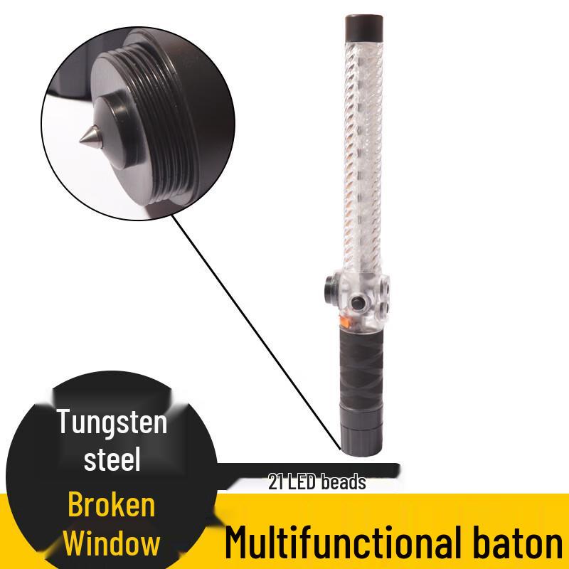 SANSHENG Multi-functional Traffic Safety Baton 35cm