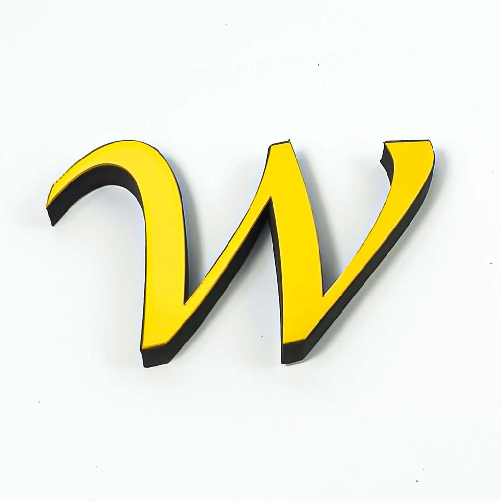 Lowercase A-Z English Mirror Wall Stickers - DIY Decorative Self-Adhesive Décor for Home & Bedroom