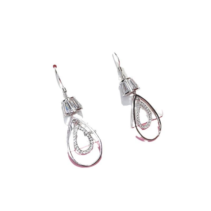 

Корейские модные именные серьги Dongdaemun, длинные, супер фея, ушной крючок