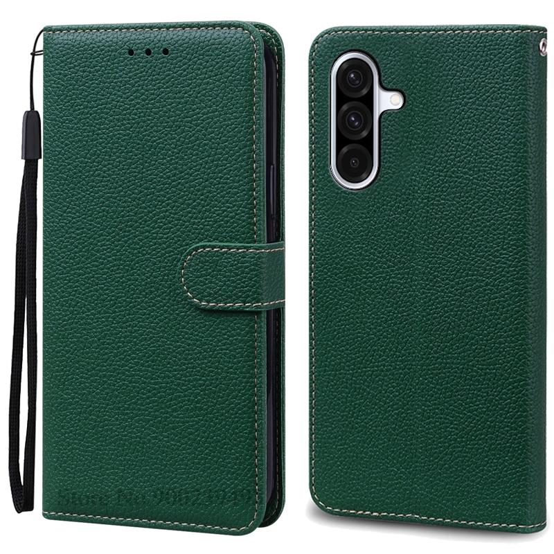 For Samsung A36 Case Leather Flip Wallet Cover For Samsung Galaxy A36 5G Case Soft Silicone Book Cover Coque Fundas Shell