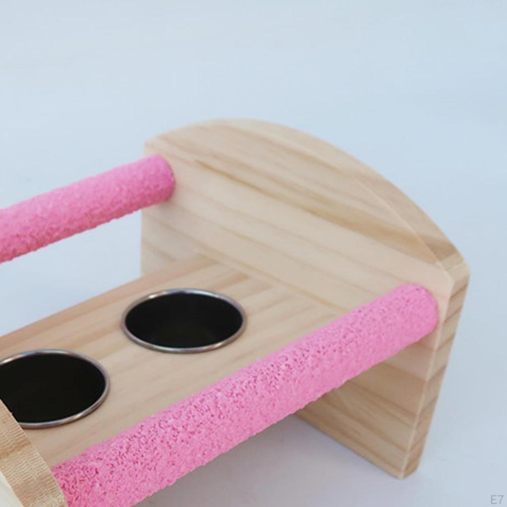 Bird Perch Stand Cage Supplies Training Standing Playground Playstand