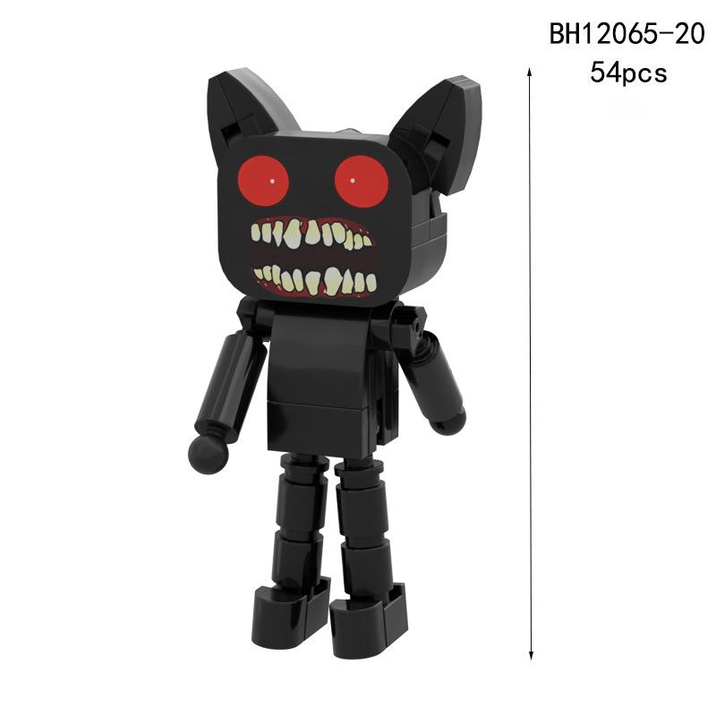 Anime Animal Hospital Building Block Horror Game Animal Hospital Anomaly Building Block Bricks Toy Fans Collect Gifts
