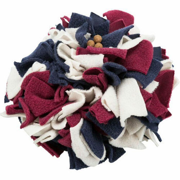 Jouet pour chien - TRIXIE - Ø 15 cm - Polyester - Multicolore - Rond