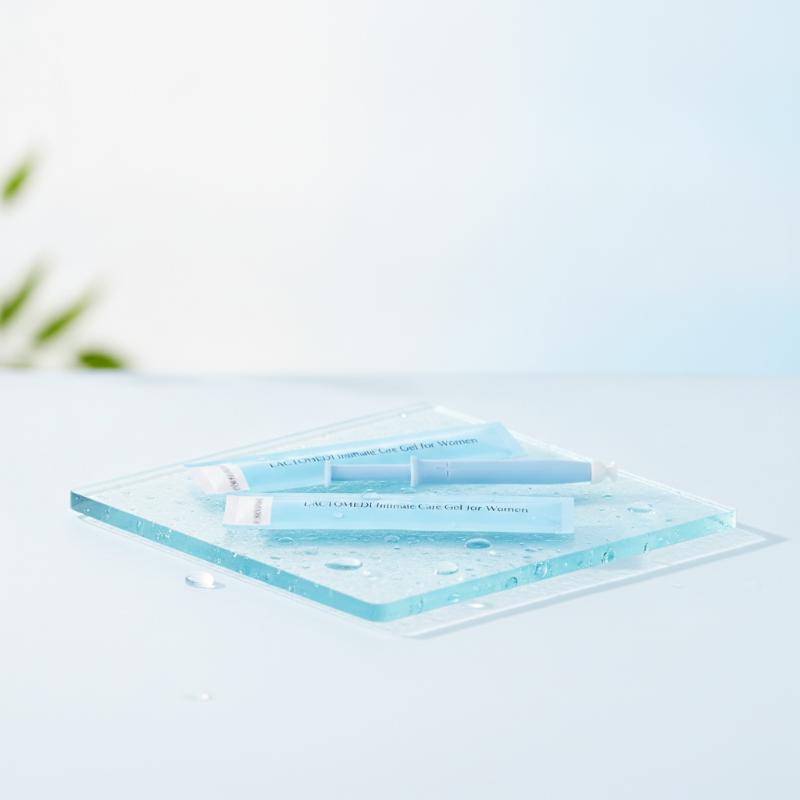 10 ks Gel pro intimní péči pro ženy pH vyvážený komplex laktobacilů Zklidňující dámský intimní gel pro každodenní intimní hygienu
