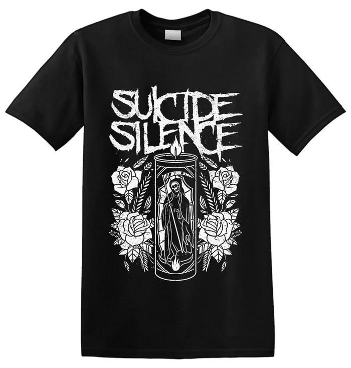 SUICIDE SILENCE -  Candle  Black Cotton T-Shirt S-5XL H08 Unisex T-Shirt S