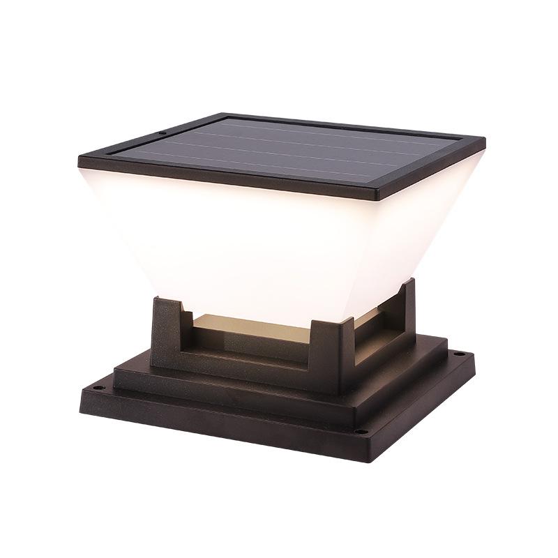 Solar Outdoor Garden Pillar Light - Perfect for Courtyard, Villa, Family Gatherings, and Camping