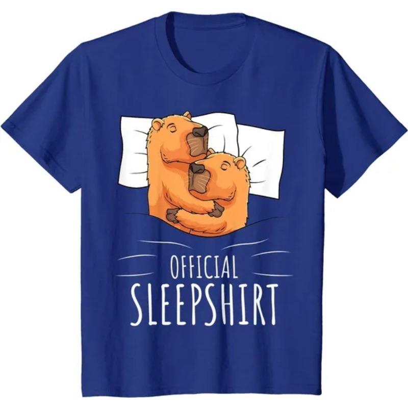 Kapybara volá tričká, vtipné tričko s motívom Capybara, hlodavce, milovníci zvierat, humorné tričko pre ženy a mužov, letné ležérne tričká s okrúhlym výstrihom a krátkym rukávom.