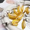 Handmade Resin Keychain For Anxiety Alleviation Creative Banana Boat Charm To Carry