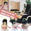 Cute Sexy Chest Shaking Girls Car Ornaments Cartoon Anime Statue Car Dashboard Sexy Doll Figurine Car Decorations