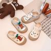Girls' Closed-toe Sandals Kick-proof Functional Shoes Kindergarten Baby Breathable Beach Shoes