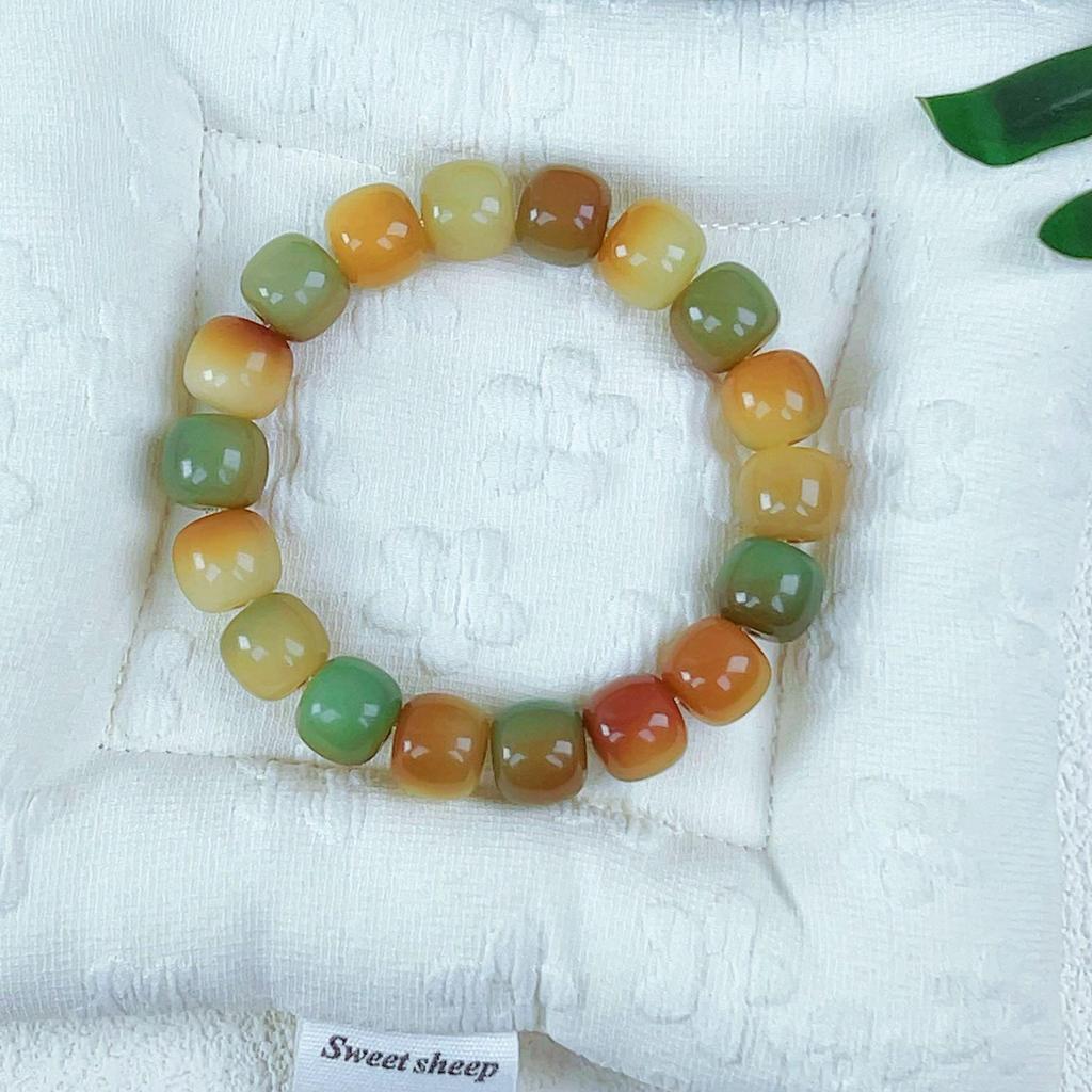 Bodhi Root Charcoal Burned Wrap-around Finger String - Soft Boutique Decompression Accessory