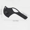 Winter Cycling Mask Warm Anti Haze Face Cover for Men Women Outdoor Running Biking Dustproof Activated Carbon Mask