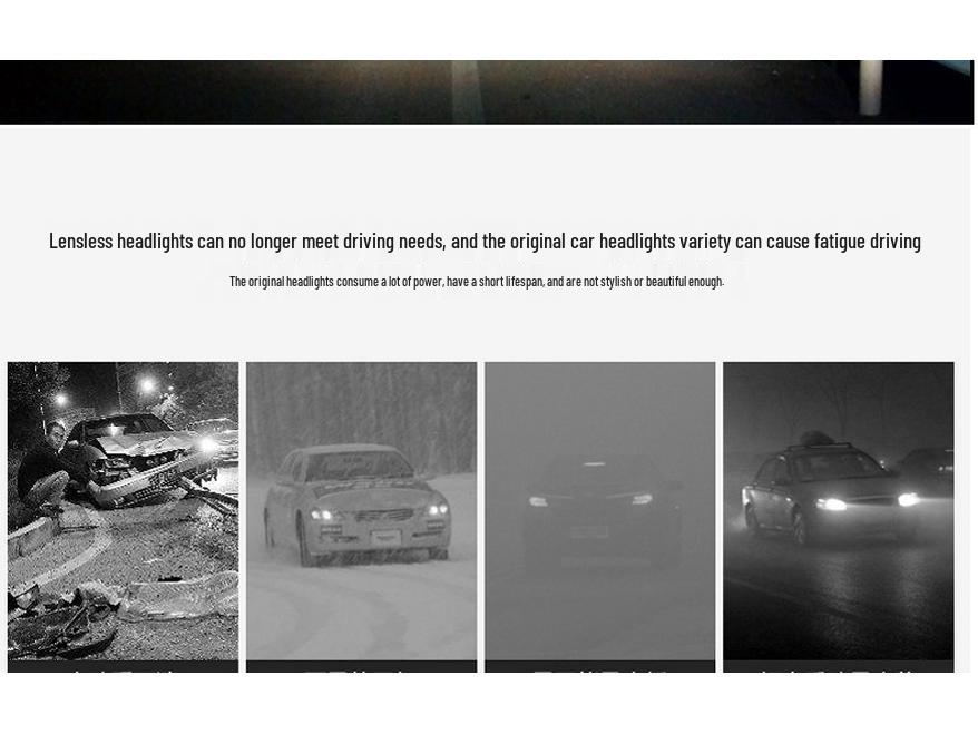 LED Headlight Assembly with Angel Eye DRL for Jeep Cherokee (2014-2018) - Mustang Style