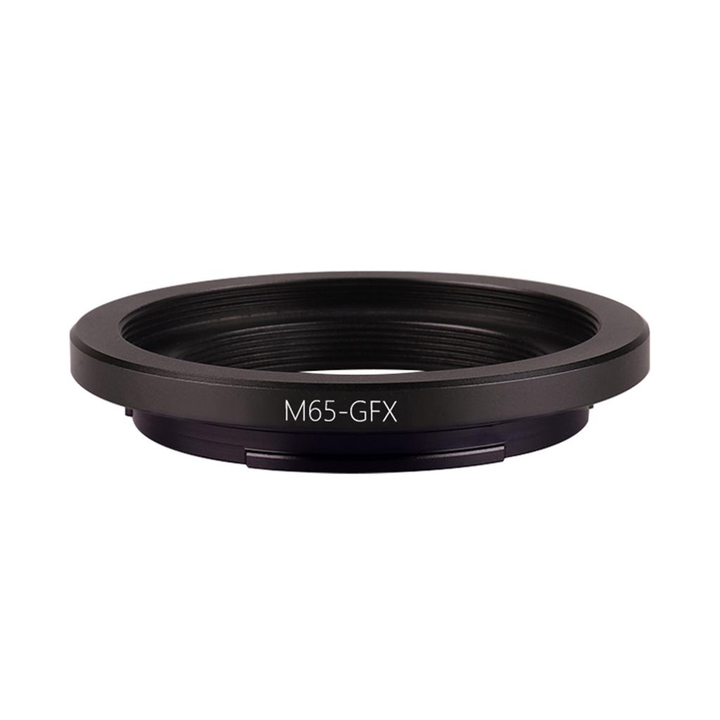 Precise Fit M65-GFX Camera Lens Adapter Metal Ring for GFX100S/50S2/50R Camera Lens Rings All-metal Construction