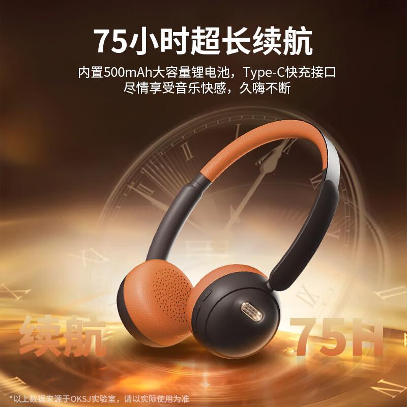 Oakes F2 Pro Over-Ear Bluetooth Headphones