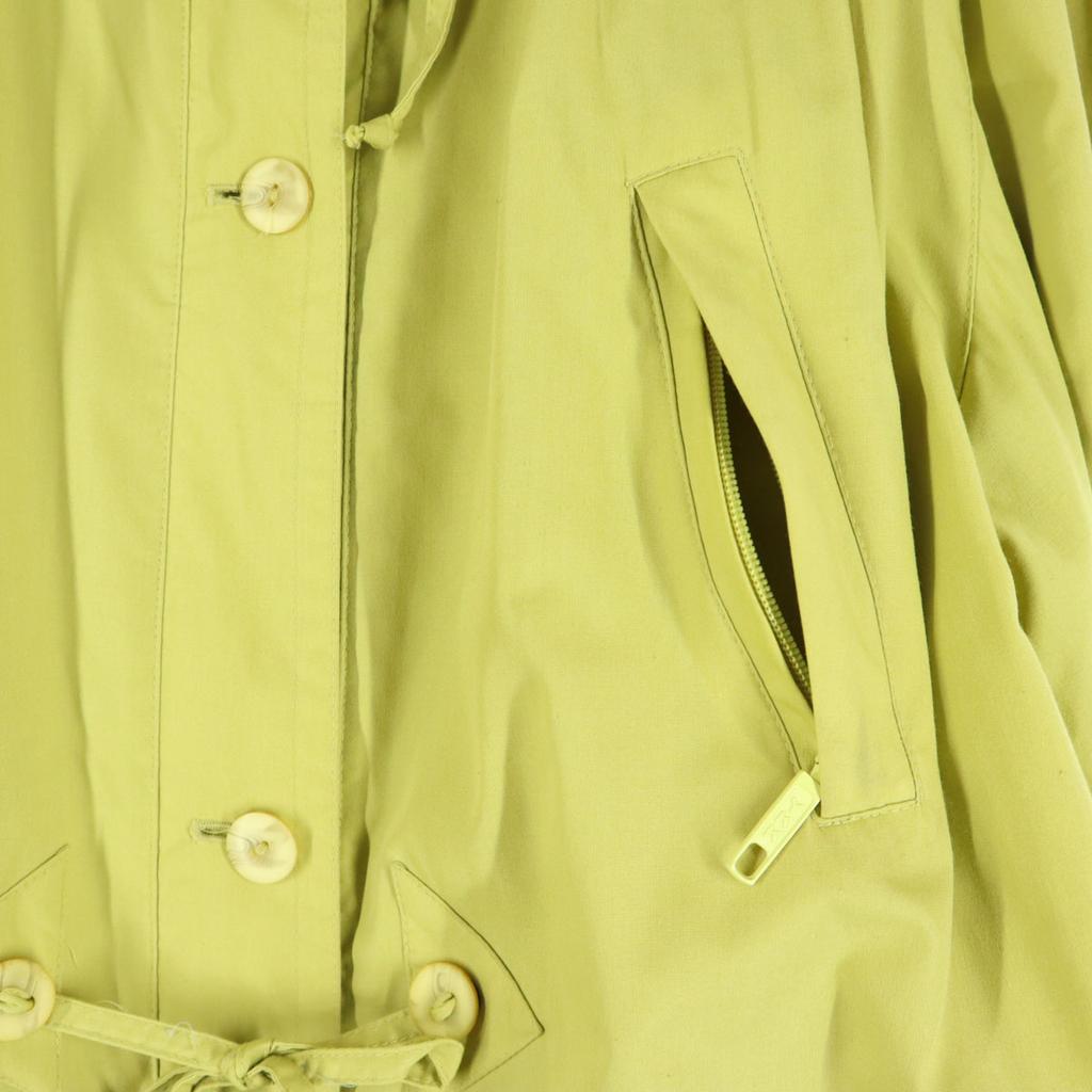 Long sleeve Long coat yellow Women Used