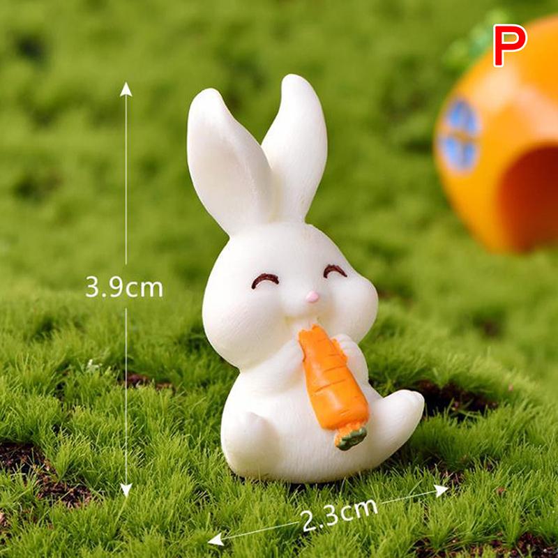 Kaninchen Figur Micro Landschaft Diy Home Decor Miniatur Fee Garten Dekor