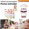Manual Baby Food Maker & Fruit Puree Dispenser with Storage Bags