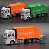 Mini 1/48 Garbage Truck Model with Trash Can Kids Children Toys Birthday Gift