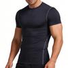 Herren Slim-Fit Schnelltrocknendes Kurzarm-Sportshirt, Locker Und Atmungsaktiv Halbärmel Outdoor Laufbekleidung