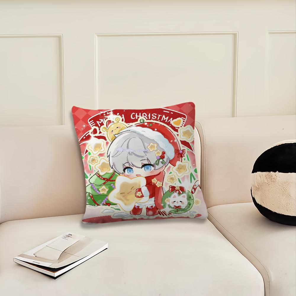 Love and Deepspace Merry Christmas cushion cover Pillow Cover Decoration Room Home Sofa living Office Car Nordic Simplicity