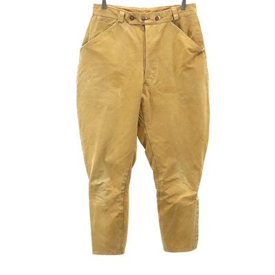AKILA 40s 50s Vintage Joppers Pants Beige Button Fly Men's Used