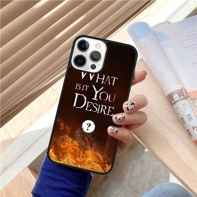 Lucifer Serie TV Phone Case Cover For iPhone 17 Air 15 16 14 13 12 Pro Max 11 Pro Max Plus Coque Shell