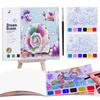 Kidology Water Color Books for Kid, Painting Book with 20 Sheet, 1 Brush, Mini Watercolor Book, Educational Montessori Toy, Gift for Boys Girls,