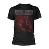 Dimmu Borgir Pentagramma del Culto della Morte Rosso Maglietta Ufficiale T-Shirt Uomo Unisex