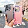KEYSION Fashion Laser Gradient Colorful Phone Case for Redmi Note 14 4G 5G TPU+PC Shockproof Back Cover for Redmi Note 14