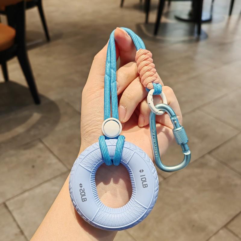 Fun Grip Ring Decompression Key Chain Pendant Couple Bag Car Creative Fitness Gift