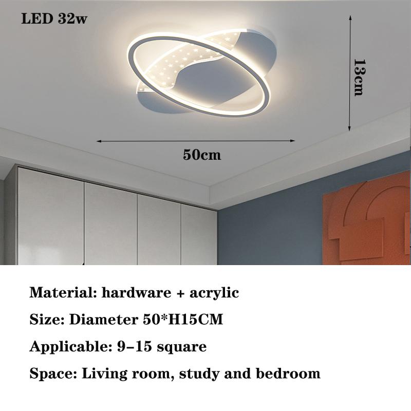 

Новая круглая светодиодная потолочная люстра с регулировкой яркости для гостиной, спальни, кабинета, детской комнаты, дизайнерский потолочный светильник, креативный домашний декор changeable