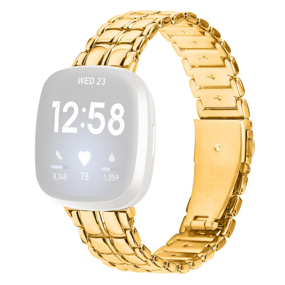 For Fitbit Versa 4/Sense 2 Smartwatch Metal Replacement Wrist Strap