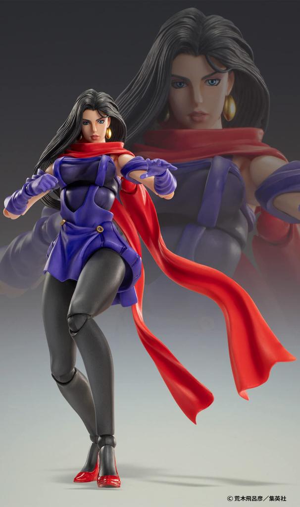 Super Movable Figure Bizarre Adventure Part 150mm Painted Movable Figure "JoJo's 2" "Lisa Lisa" Approx. PVC&ABS&nylon