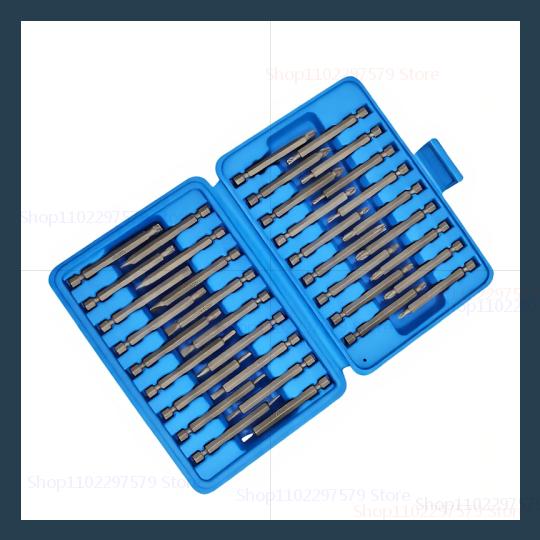 

50/36 Pcs 75mm Extra Long Magnetic Screwdriver Bits Set Tool Kit Includes Security Torx Star Hex Spline for Precision Repairs an