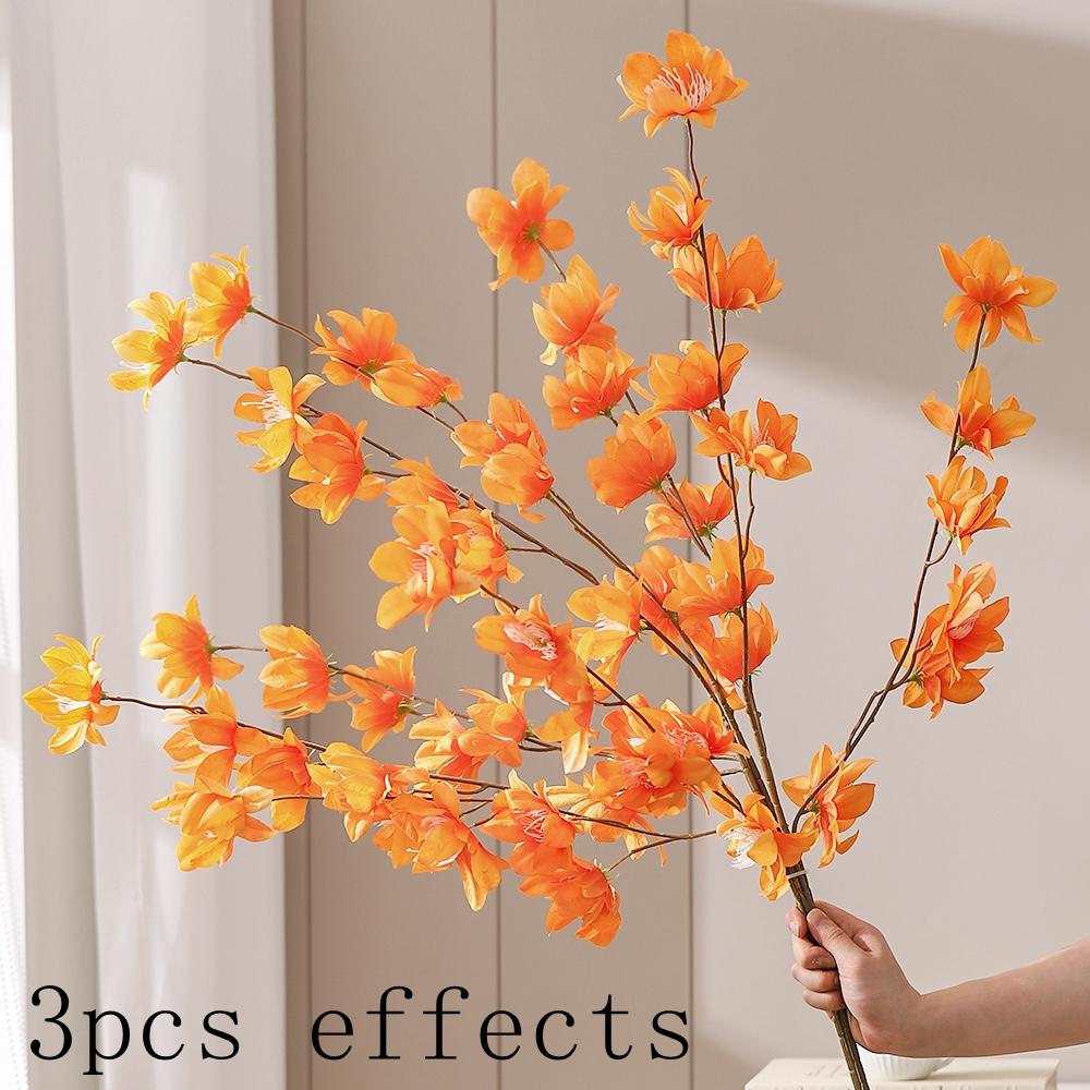 1Pcs Artificial Flowers Bouquet 110CM Long Fake Flower For Home Decor Party Supplies Garden Wedding Decoration Vase Accessories