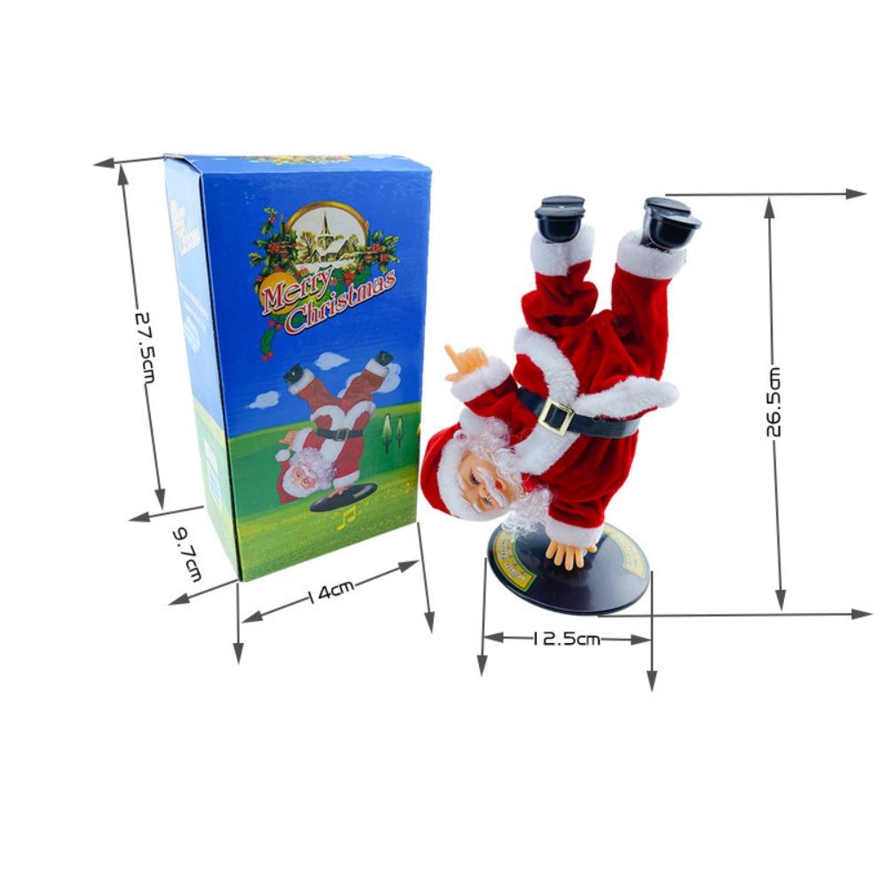 New Home Decoration Christmas Santa Claus Cute Instrument Santa Claus Decorations Creative Xmas Tree Ornament Gift
