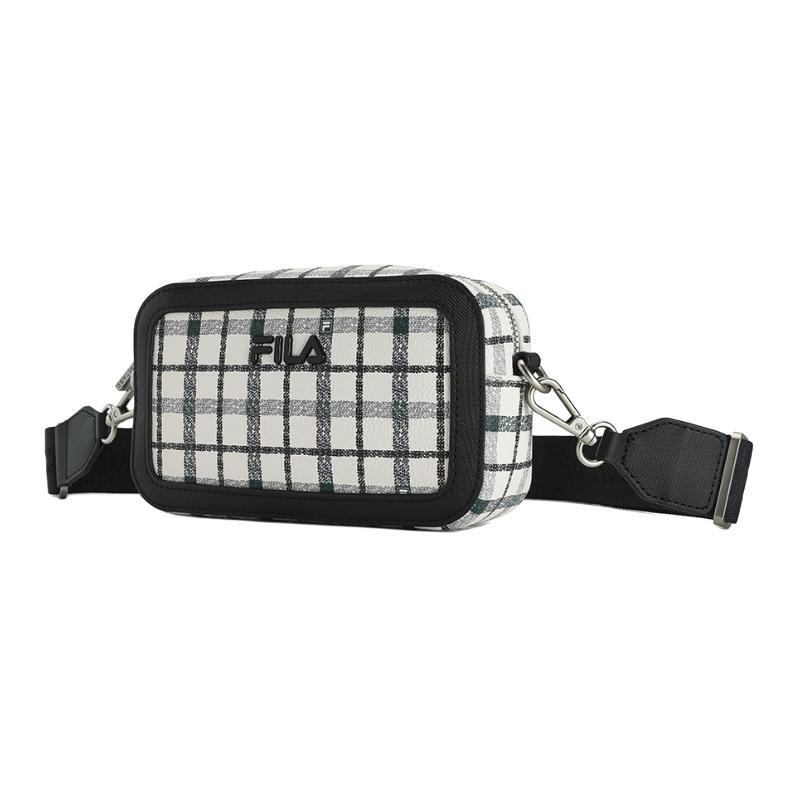 New FILA Polyurethane Shoulder Bag Crossbody Bag Extra Small Women's Steam White F13W411161FIV