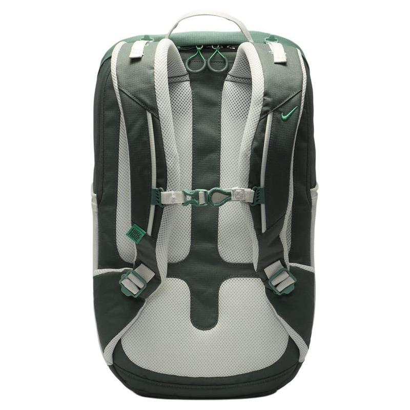 Nike Fabric Backpack Regular Unisex Vintage Green & Light Silver & Stadium Green Casual