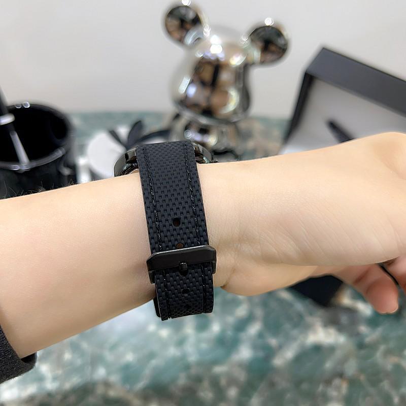 Deri Kayışlı ve Çok Fonksiyonlu Üç Gözlü Tasarımlı Trend Erkek Büyük Kadran Kare Saat