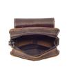 LION VERA Sacoche de Ceinture en Cuir Véritable pour Téléphone Homme Sacoche de Taille Fine Bandoulière