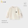 TONGTAI Kids' Faux Two-Piece Long-Sleeve T-shirt