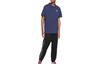 Nike Polo Shirts Men's Dark Blue Polo Collar Moderate Straight Fit CJ4457-410