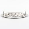 Stainless Steel Tray Ornament Living Room Desktop Trays Simple Entrance Hall Key Storage Plate Modern Home Decoration Ornament
