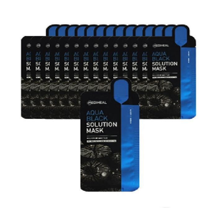 Mediheal Aqua Black Solution Mask Pack 15 Sheets //FJS (43303006)